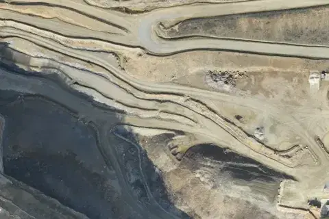 Overlapping drone photograph 5 of the demo quarry